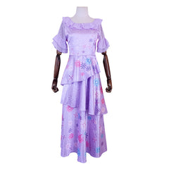 Magic House cos Isabella Princess Dress Chiffon Dress Full Set for Children's Day Costume - Halloweez