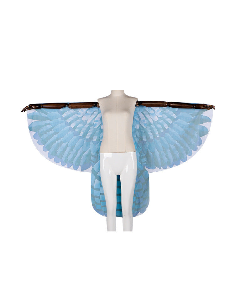 Eagle Wings Cape – Halloween Costume Prop for Adults, Bird-Themed Party & Performance - Halloweez