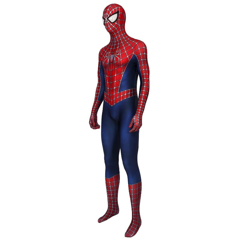 Halloweez Spider-Man Tobey Maguire Cosplay Zentai Jumpsuit