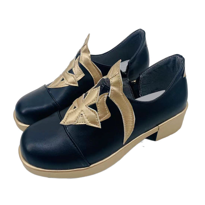 Genshin Impact Mondstadt Taliyah Cosplay Shoes for Anime Conventions and Performances - Halloweez