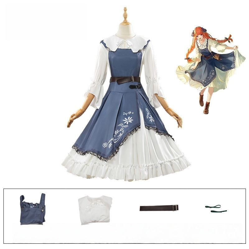 Arknights Bagpipe Cosplay Costume for Women - Anime Game Outfit - Halloweez
