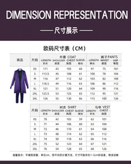 Dark Knight DC Joker Heath Ledger Cosplay Costume - Joker Suit Batman Men Halloween Performance Suit - Halloweez
