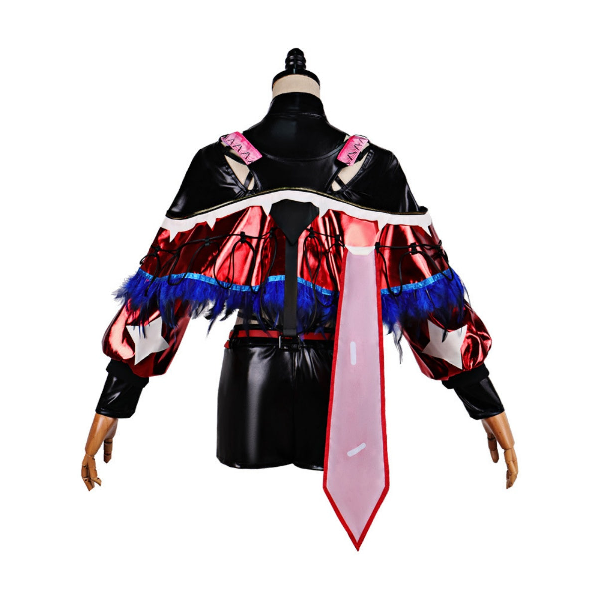 Delta Action Mai Xiaowen Red Skin x Vyshyvanka Collaborative Cosplay Costume - Halloweez