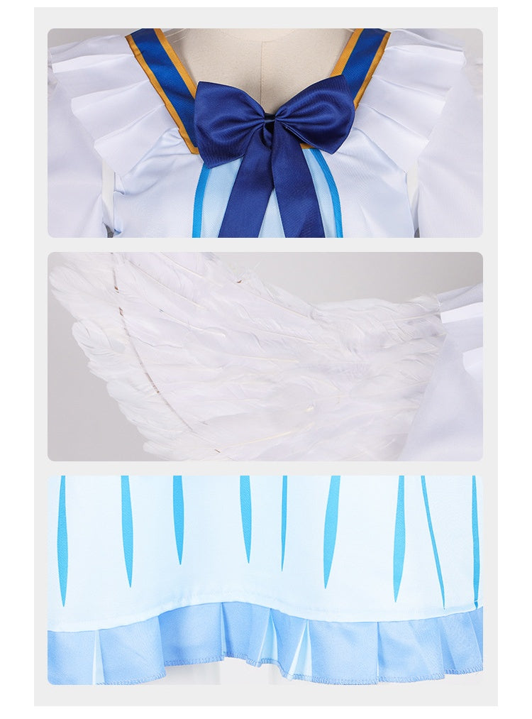 The Rising of the Shield Hero Firo Cosplay Costume - Halloween Angel Role Play Outfit