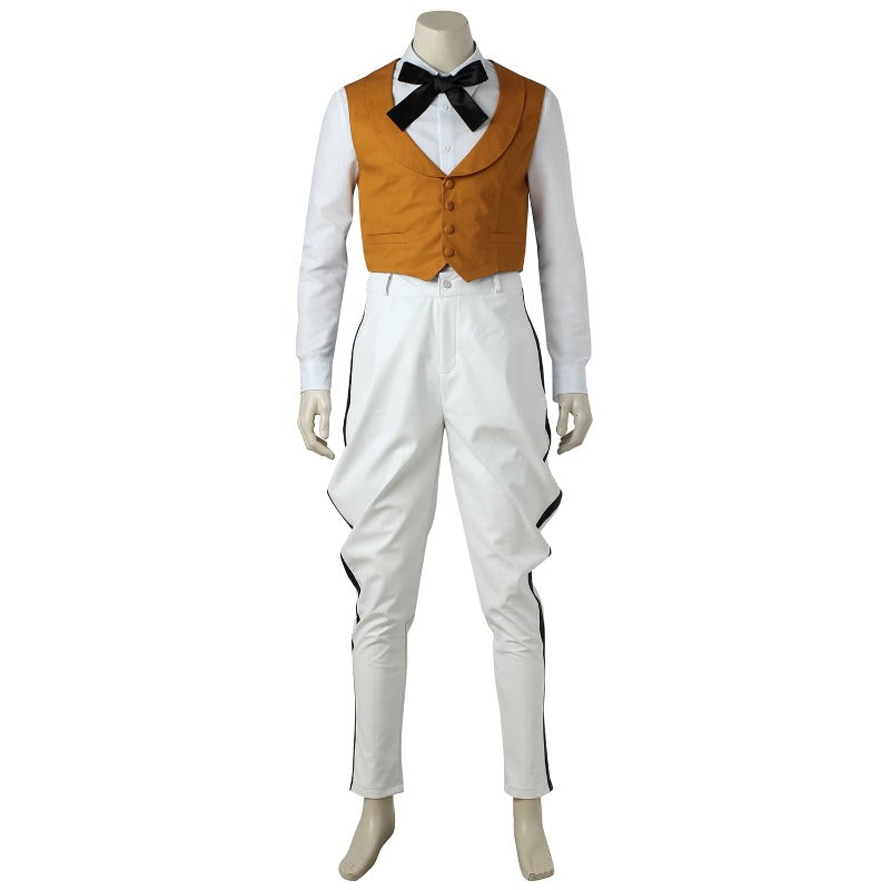 Halloweez Cosplay Red Jacket & Orange Vest Suit for Halloween & Festivals