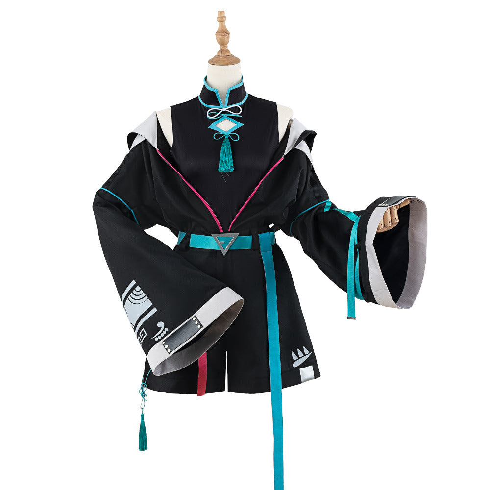 VTuber Ryuu Shen Cosplay Costume for Anime Fans - Green Fairy Outfit - Halloweez