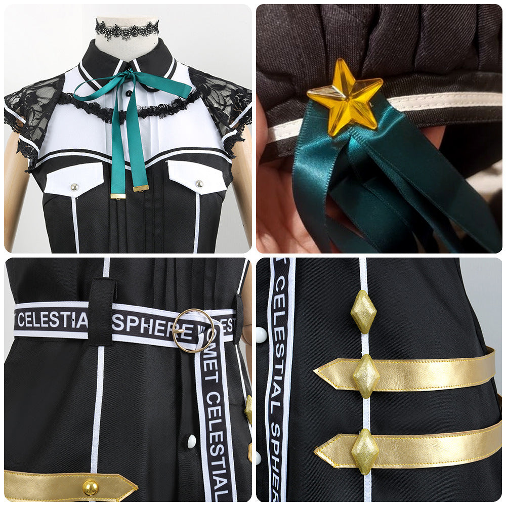 Vtuber Hoshimachi Suisei Cosplay Costume - Anime Virtual YouTuber Outfit - Halloweez