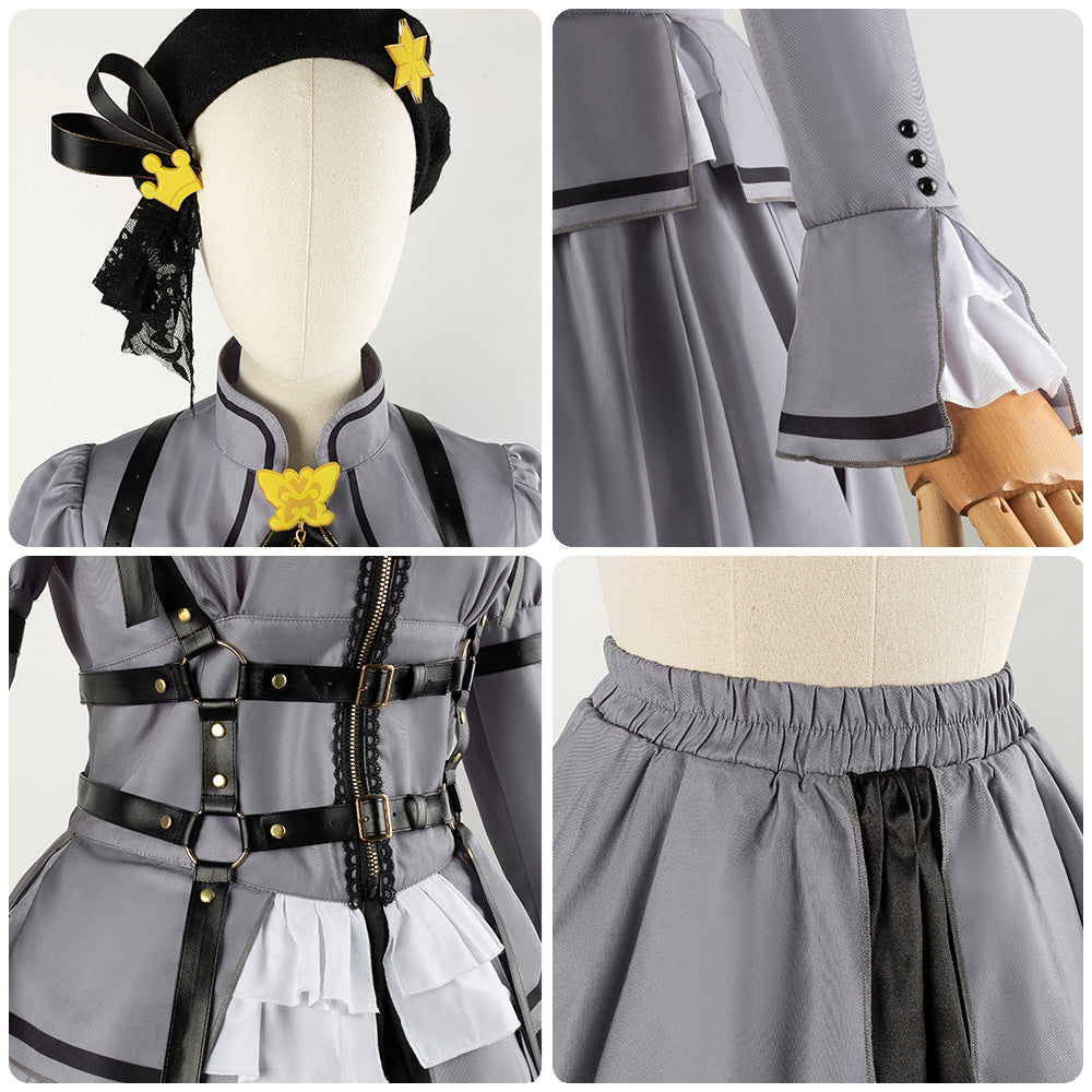 The Idolmaster Million Live! Shiraishi Kitazawa Cosplay Costume Anime Dress - Halloweez