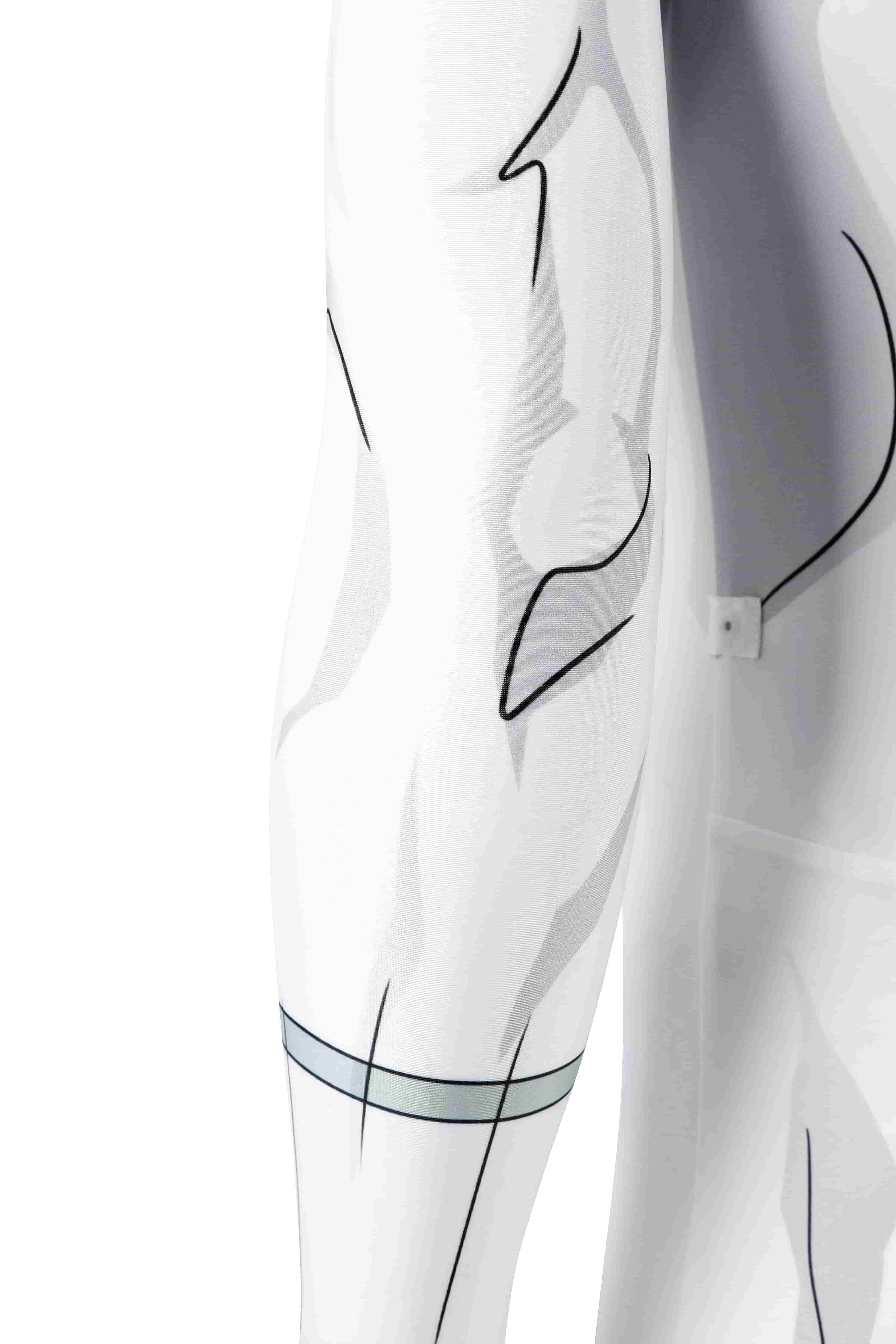 Invincible Viltrumite Mark Full Body Tights Cosplay Costume, Complete Invincible Youth Superhero Jumpsuit Outfit for Cosplay Party - Halloweez