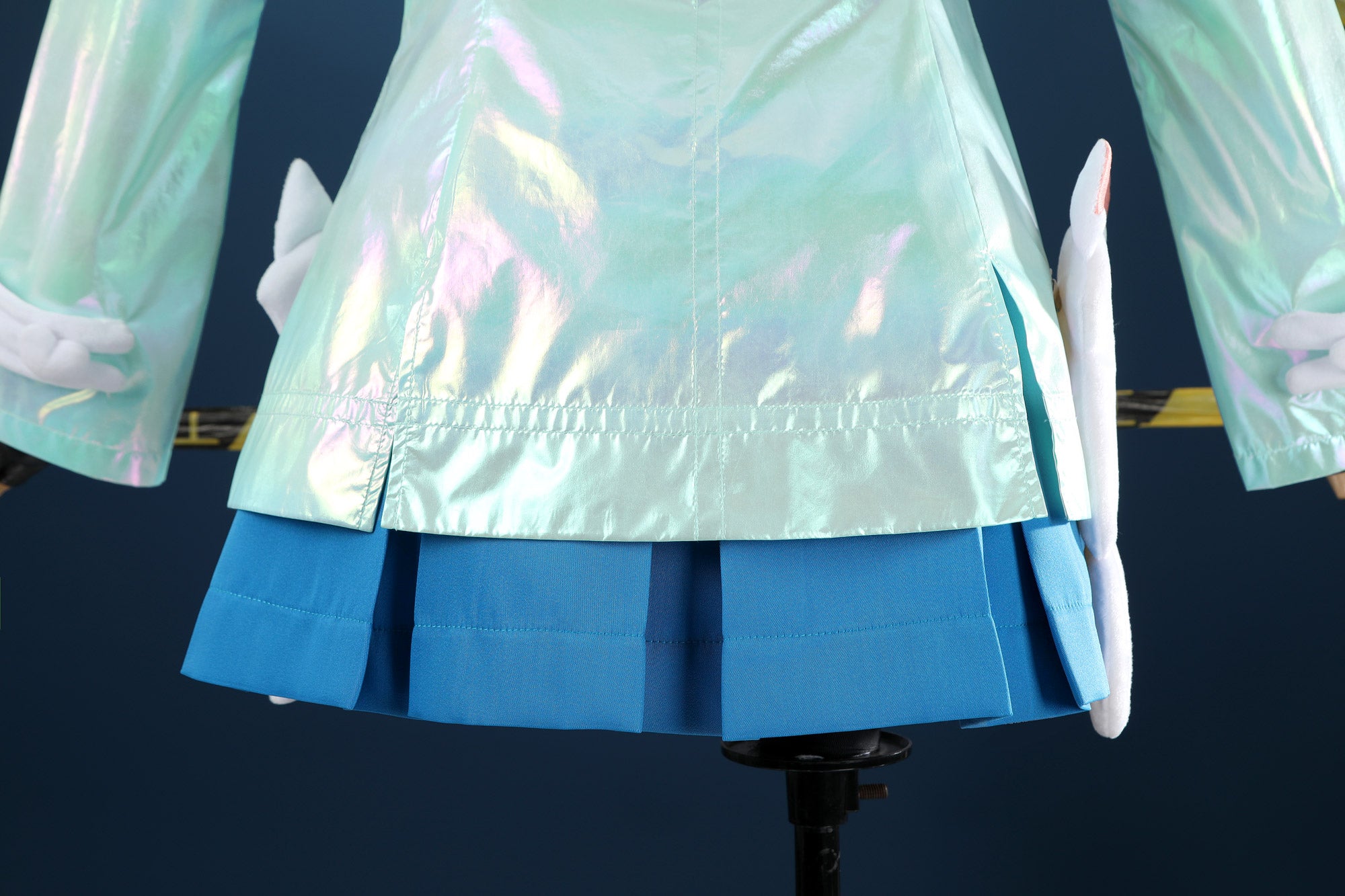 Overwatch Kiriko Raincoat Cosplay Costume for Women - Game Anime Outfit - Halloweez