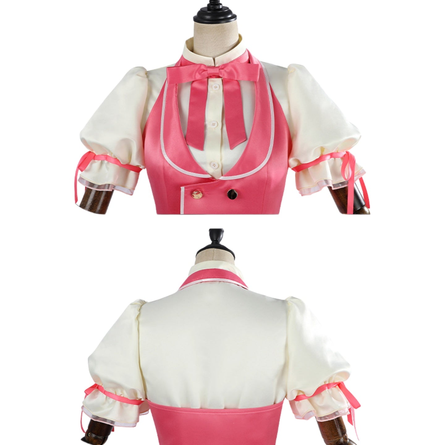 Shugo Chara! Sanrio Official Amu Hinamori Lolita Cosplay Costume - Halloweez