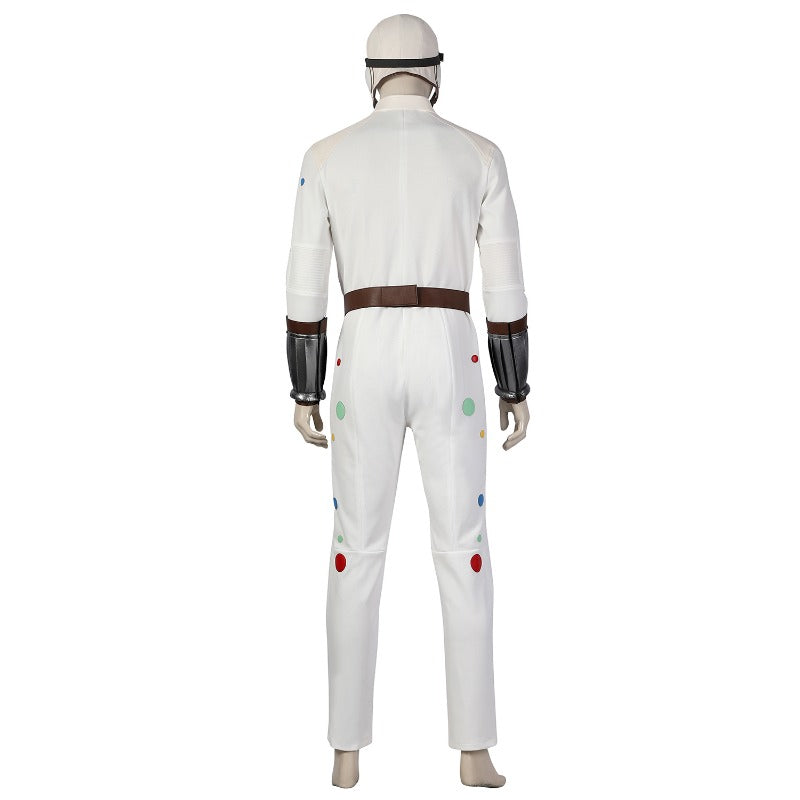Halloweez Polka-Dot Man Costume - The Ultimate Suicide Squad 2 Cosplay Halloween Outfit with Shoes