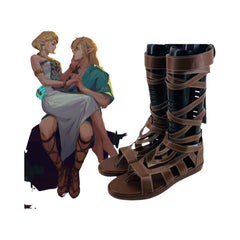 1083 The Legend of Zelda: Tears of the Kingdom Link Cosplay Shoes for Anime Expo - Halloweez
