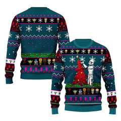 Demon Slayer 3D Print Casual Loose Fit Christmas Sweatshirt - Halloweez