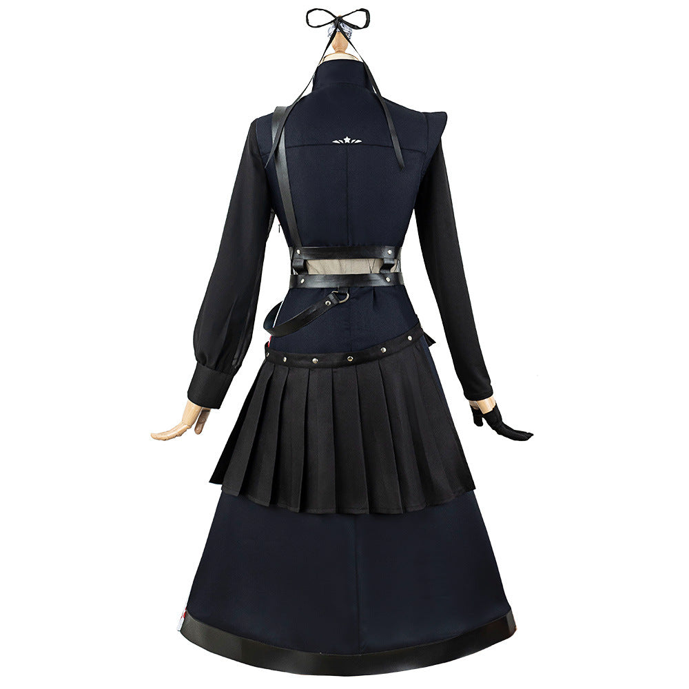 Hoshimachi Suisei Concert Stage Dress - Black拼接Cosplay Costume for Music Performance - Halloweez