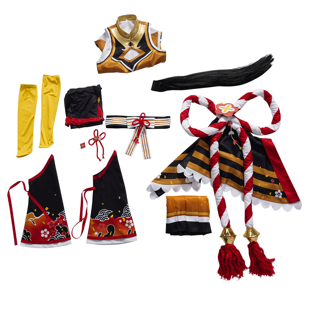 Halloweez Uma Musume Pretty Derby Season 3 North Black Women's Cosplay Outfit