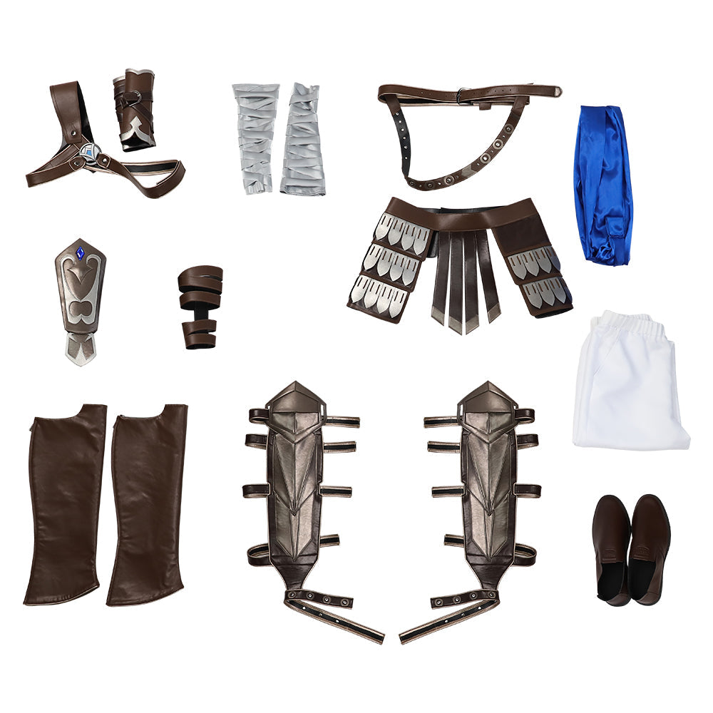 Halloweez Prince of Persia: The Lost Crown Sargon Cosplay Costume Set - Immerse in Adventure