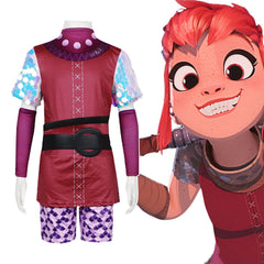 Monster Girl Nimona Cosplay Costume - Same Style as New Show Performance Outfit for Halloween - Halloweez