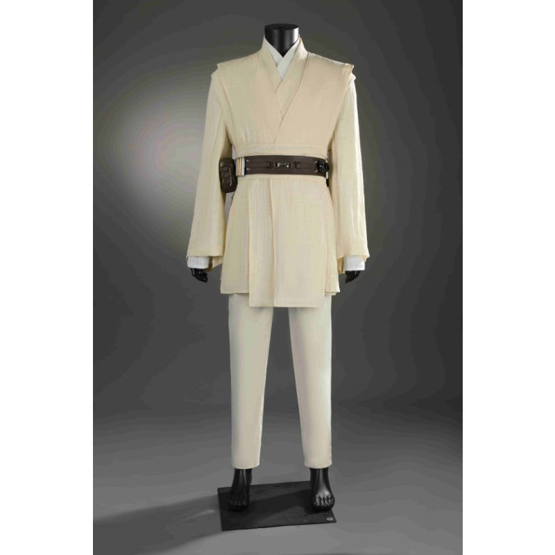 Halloweez Obi-Wan Kenobi Cosplay Costume - Full Set Including Robe and Cloak for Halloween - Halloweez