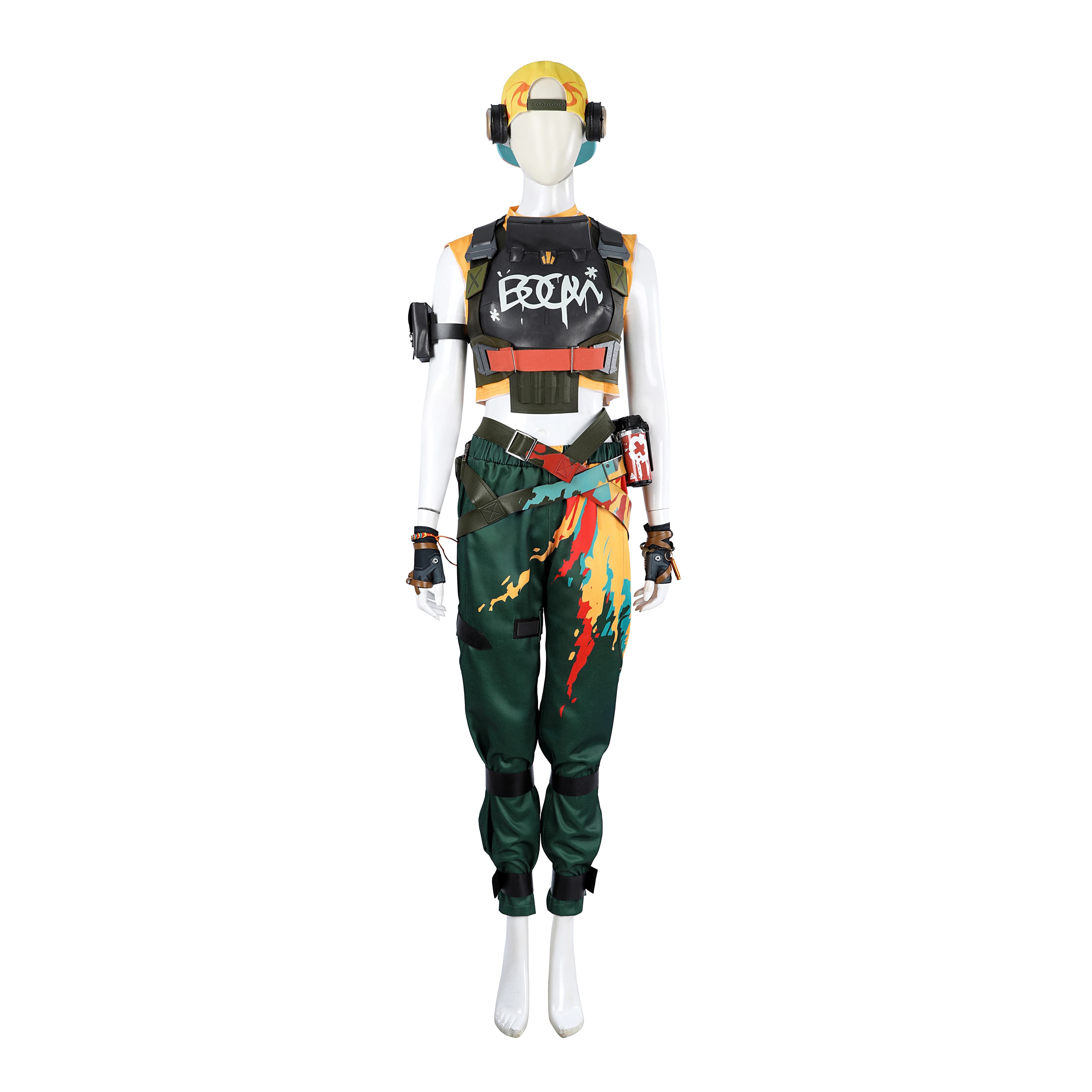 Yoru Cosplay Costume from VALORANT – Full Set with Mask, Gloves & Accessories - Halloweez