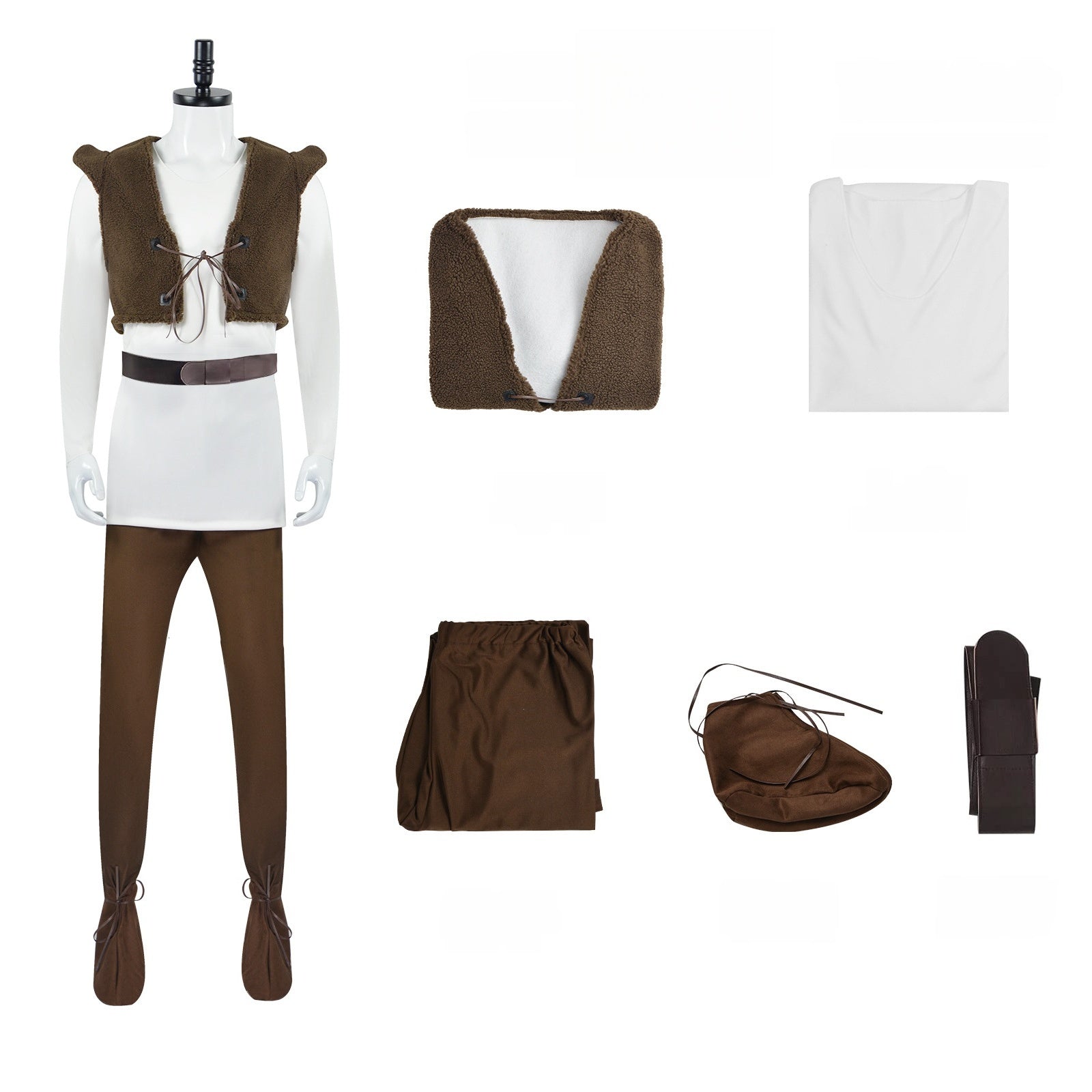 Shrek and Princess Fiona Couple's Costume Set | Movie Cosplay Outfits - Halloweez