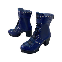 1862 Hololive Blue Journey Cosplay Shoes for Houshou Marine, Hakui Koyori, Shiranui Flare - Halloweez