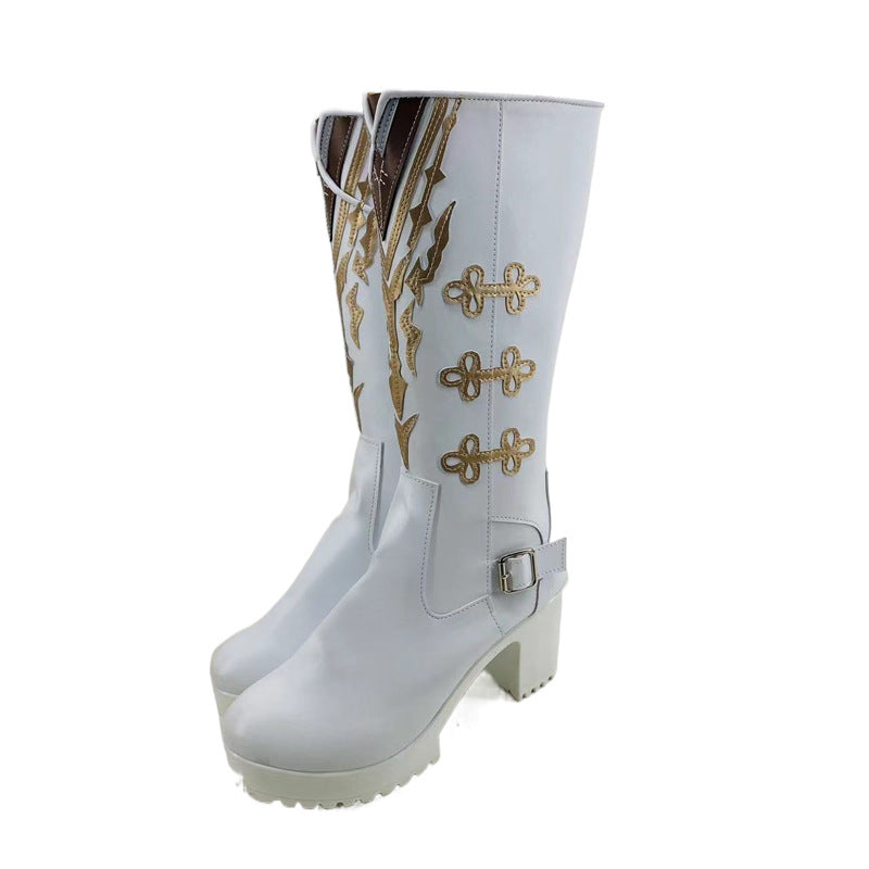 1266 Monday Love and Deep Space Shen Xinghui Light Hunter Cos Shoes for Anime Conventions and Performances - Halloweez
