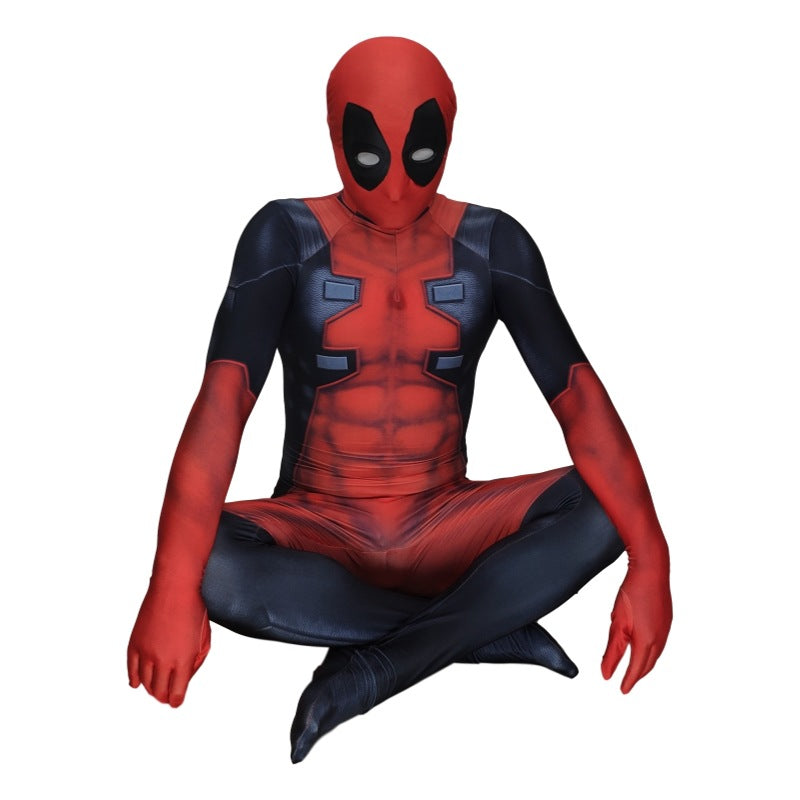 Deadpool and Wolverine Cosplay Costume Anime Tight Suit for Deadpool 3 Movie - Halloweez