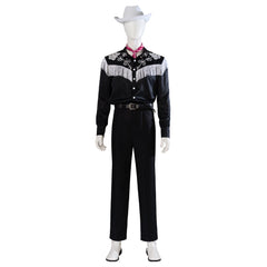 Costume de cosplay Ken du film B pour femme Halloween Carnival 2023 avec chapeau et ceinture par Halloweez