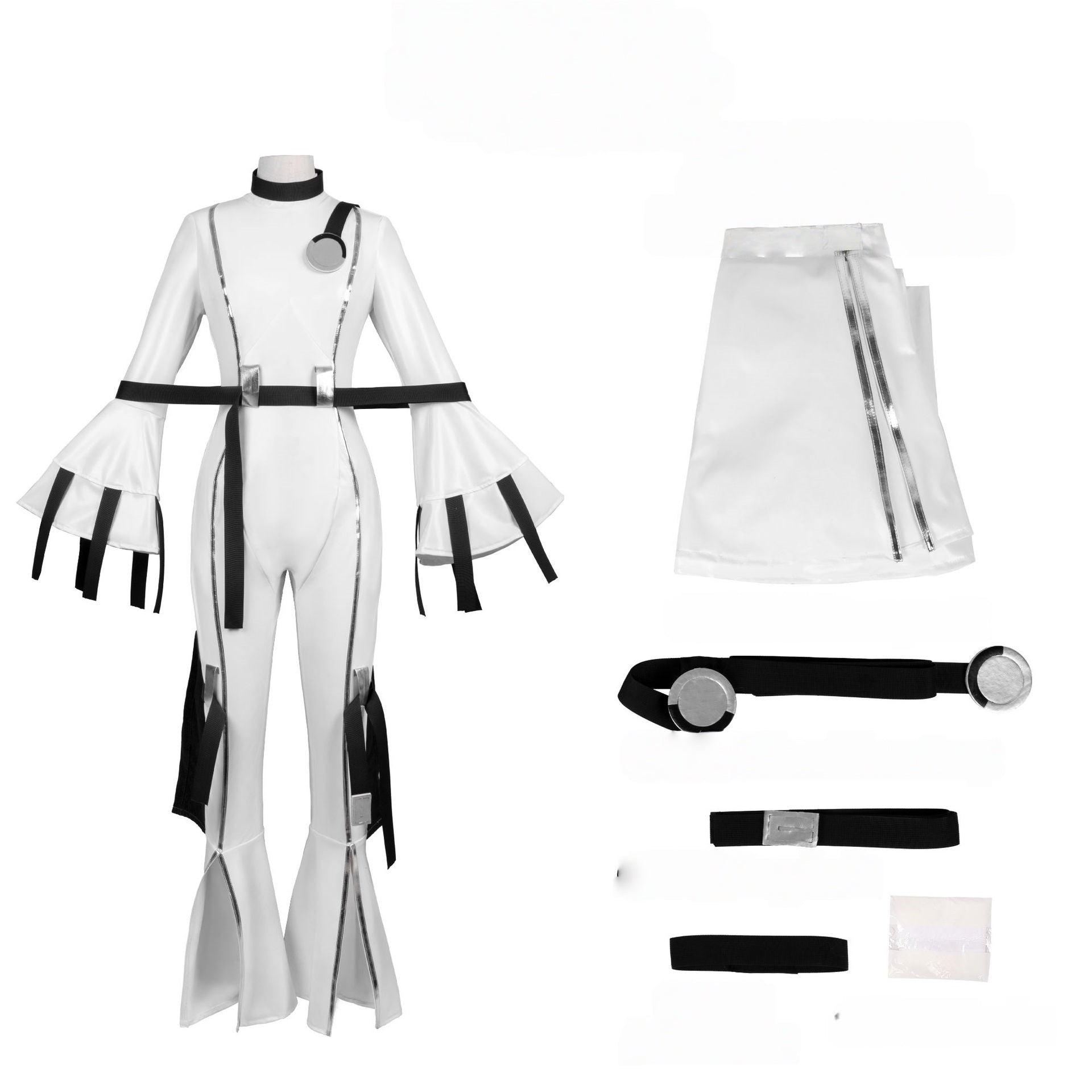 Code Geass Rebellion Lelouch 2D Anime C.C. Restraint Suit Cosplay Costume for Women - Halloweez