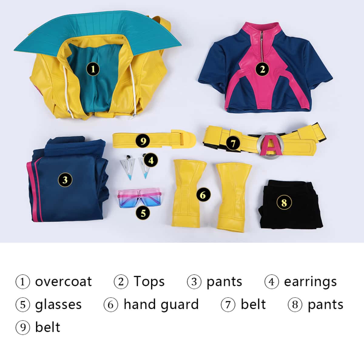 Marvel Rivals Jubilee Cosplay Costume, Custom High-end for Halloween & Comic Con - Halloweez