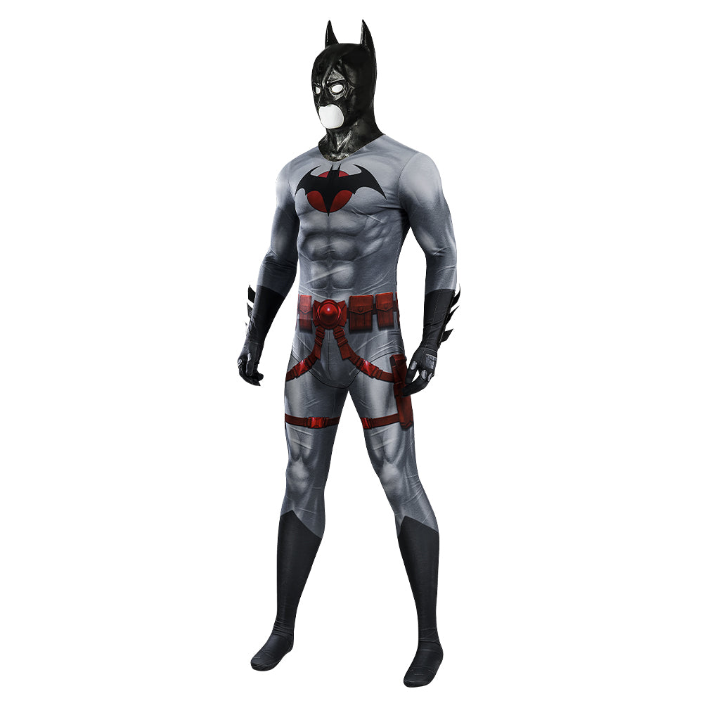 Halloweez Flashpoint Batman Thomas Wayne Knight of Vengeance Cosplay Halloween Bodysuit Set