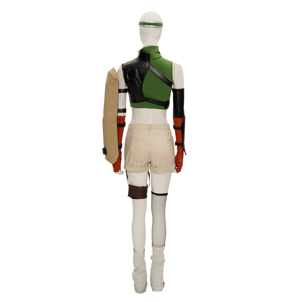 Halloweez Yuffie Kisaragi Cosplay Costume - Exclusive Final Fantasy VII Outfit for Women