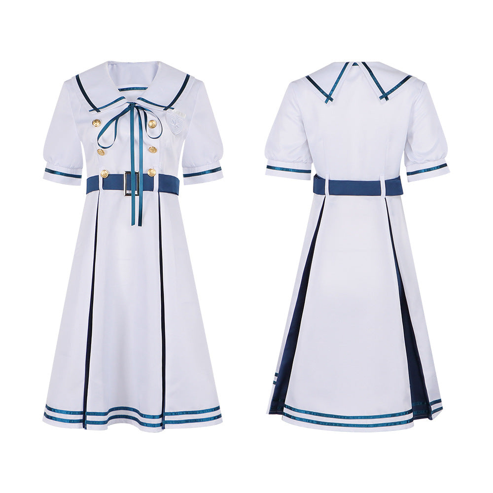 Wakaba Mutsumi Cosplay Costume BanG Dream! Ave Mujica Anime School Uniform JK Outfit - Halloweez