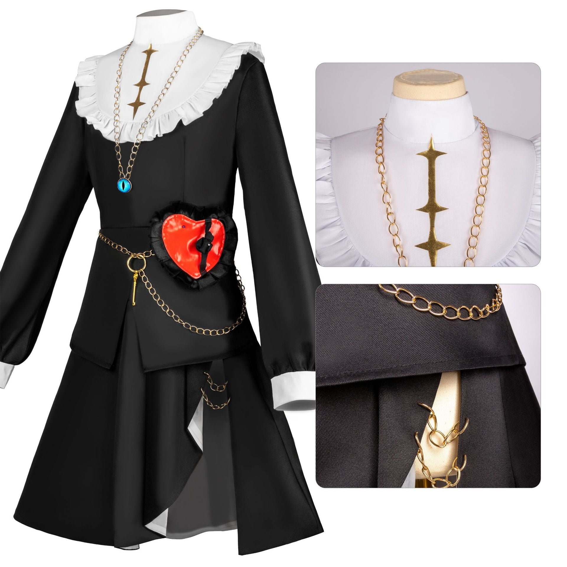 Eggy Party Cosplay Costume Ming Snake Peggy Anime Game Character Outfit Full Set - Halloweez