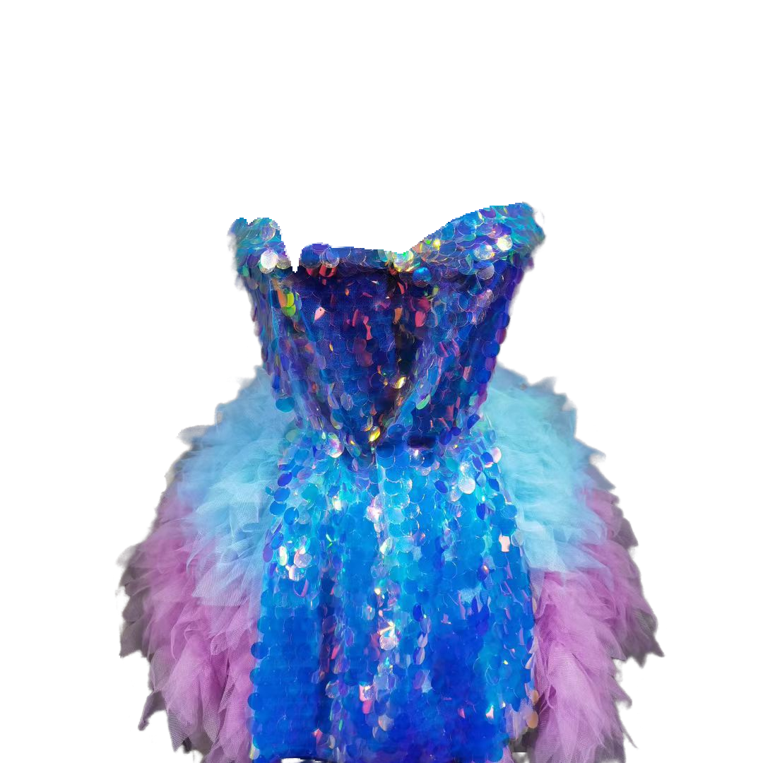 Pink Tulle Princess Dress Spring New Pink Mesh Fairy Dress Birthday Party Cosplay Costume Elegant Ball Gown - Halloweez