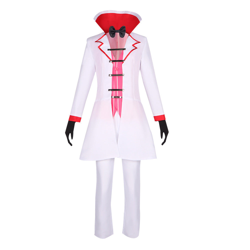 Hazbin Hotel Lucifer Cosplay Costume - King of Hell Halloween Performance Outfit