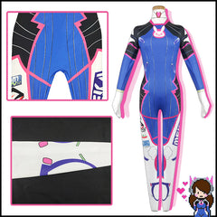 Overwatch Mech Pilot Jumpsuit Cosplay Costume - Game Character Outfit