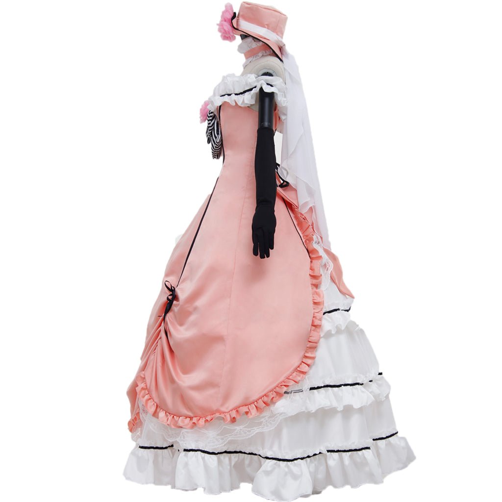 Black Butler Ciel Phantomhive Cosplay Dress – Elegant Victorian Court Costume - Coscosmos