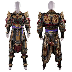 Black Myth Wukong Cosplay Costume for Men | Qitian Dasheng Destiny Man Suit - Coscosmos