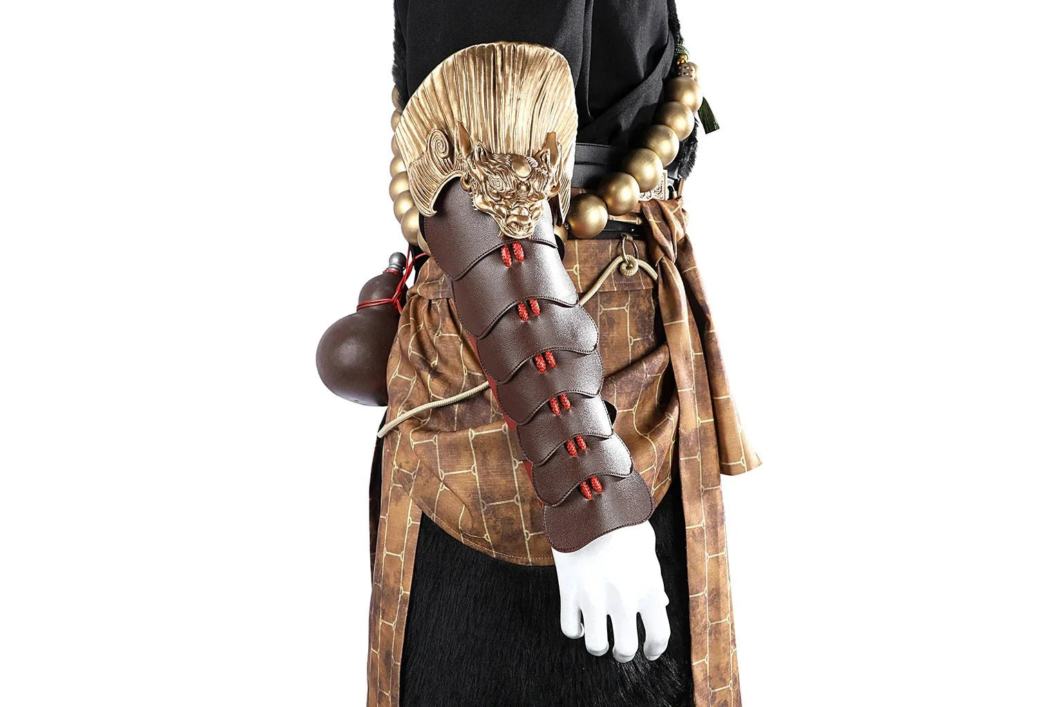 Black Myth Wukong Cosplay Costume | Premium Black Robe Full Set - Coscosmos