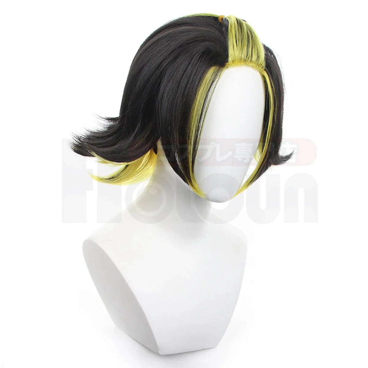 Halloweez Blue Lock Bachira Anime Cosplay Wig for Football Player with Adjustable Size and Heat Resistance - Halloweez
