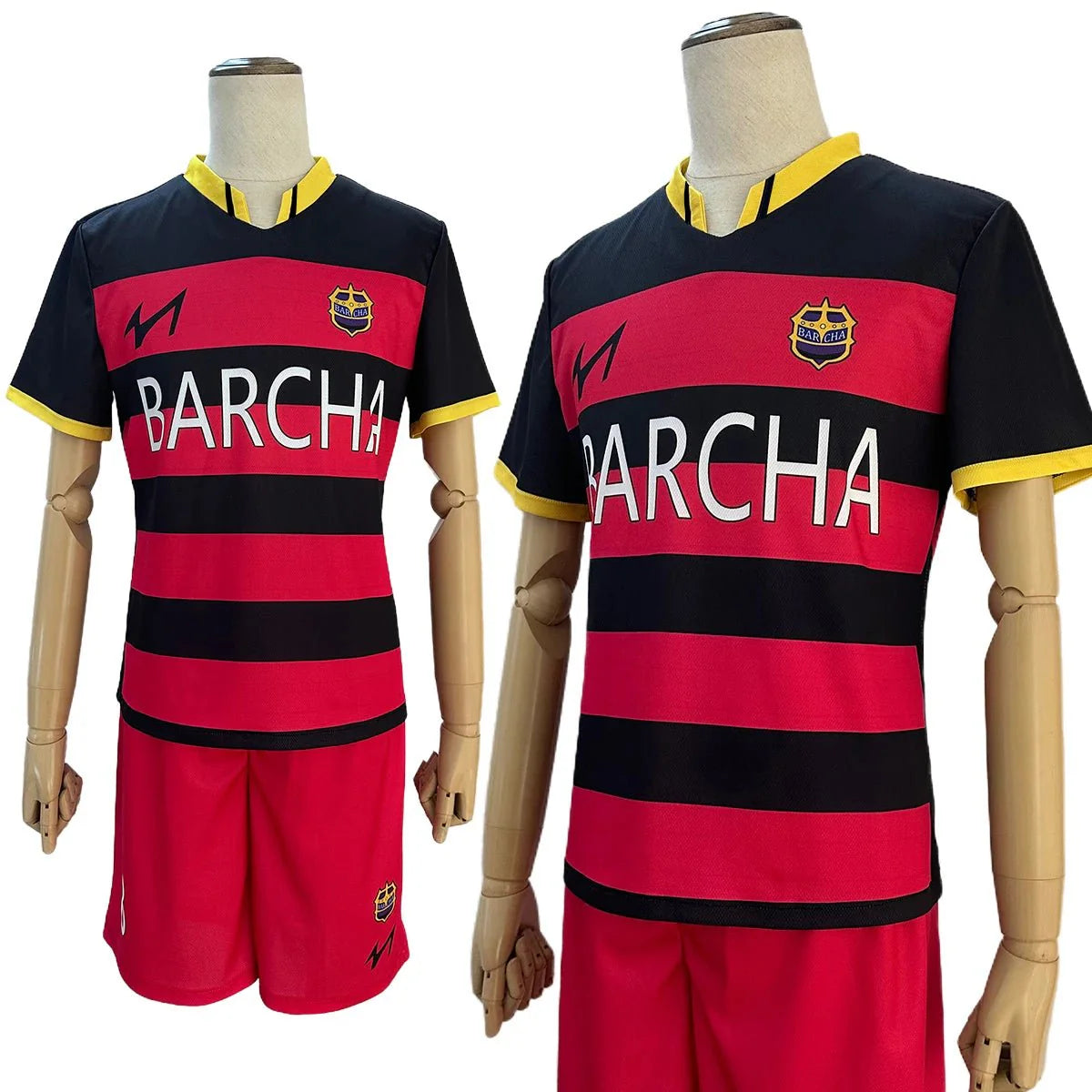 Halloweez Blue Lock Anime FC Barcha Bachira Otoya Cosplay Costume Wig Football Uniform Halloween 3PCS Set - Halloweez
