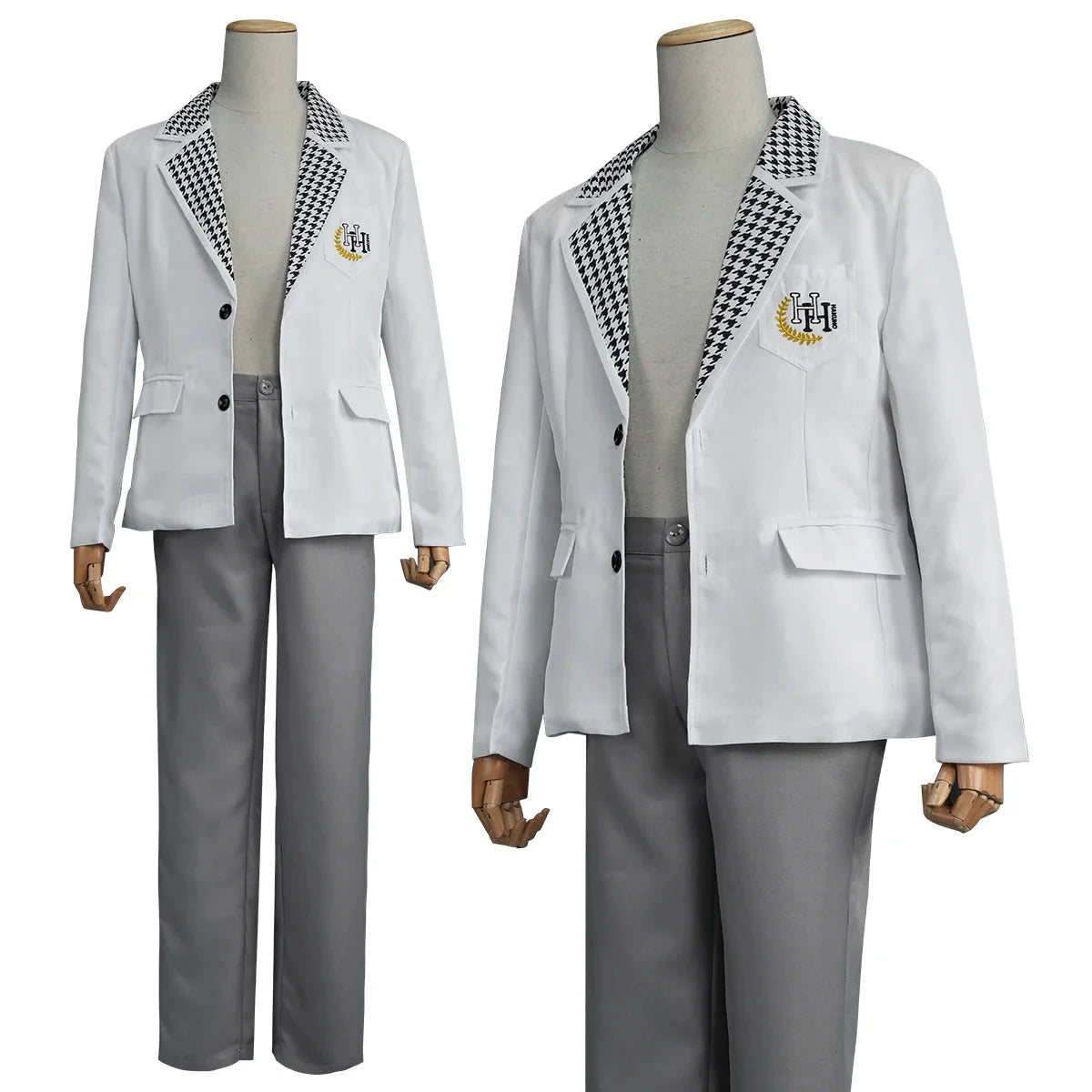Stylish Blue Lock Anime Nagi Cosplay Costume with Black Hoodie, DK Uniform, and Synthetic Fibers - Halloweez