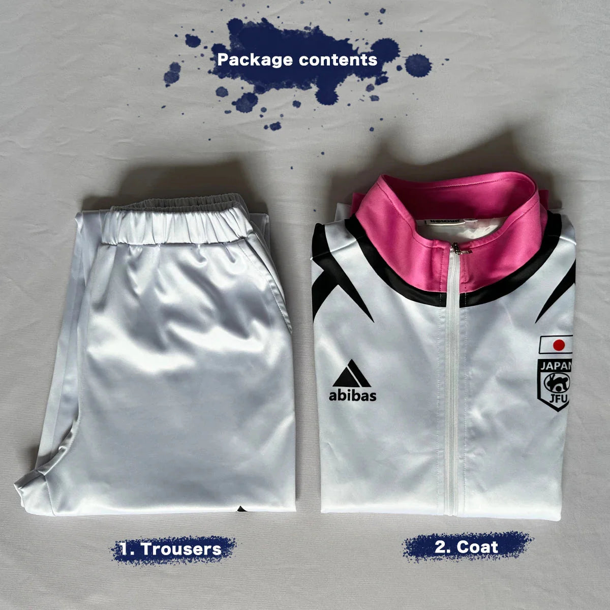 Halloweez Blue Lock Anime U20 Sae Itoshi Shidou Ryusei Cosplay Full-Zip Tracksuit Sweatshirt Sportswear Hoodie Pants - Halloweez