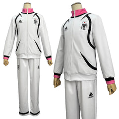 Halloweez Blue Lock Anime U20 Sae Itoshi Shidou Ryusei Cosplay Full-Zip Tracksuit Sweatshirt Sportswear Hoodie Pants - Halloweez