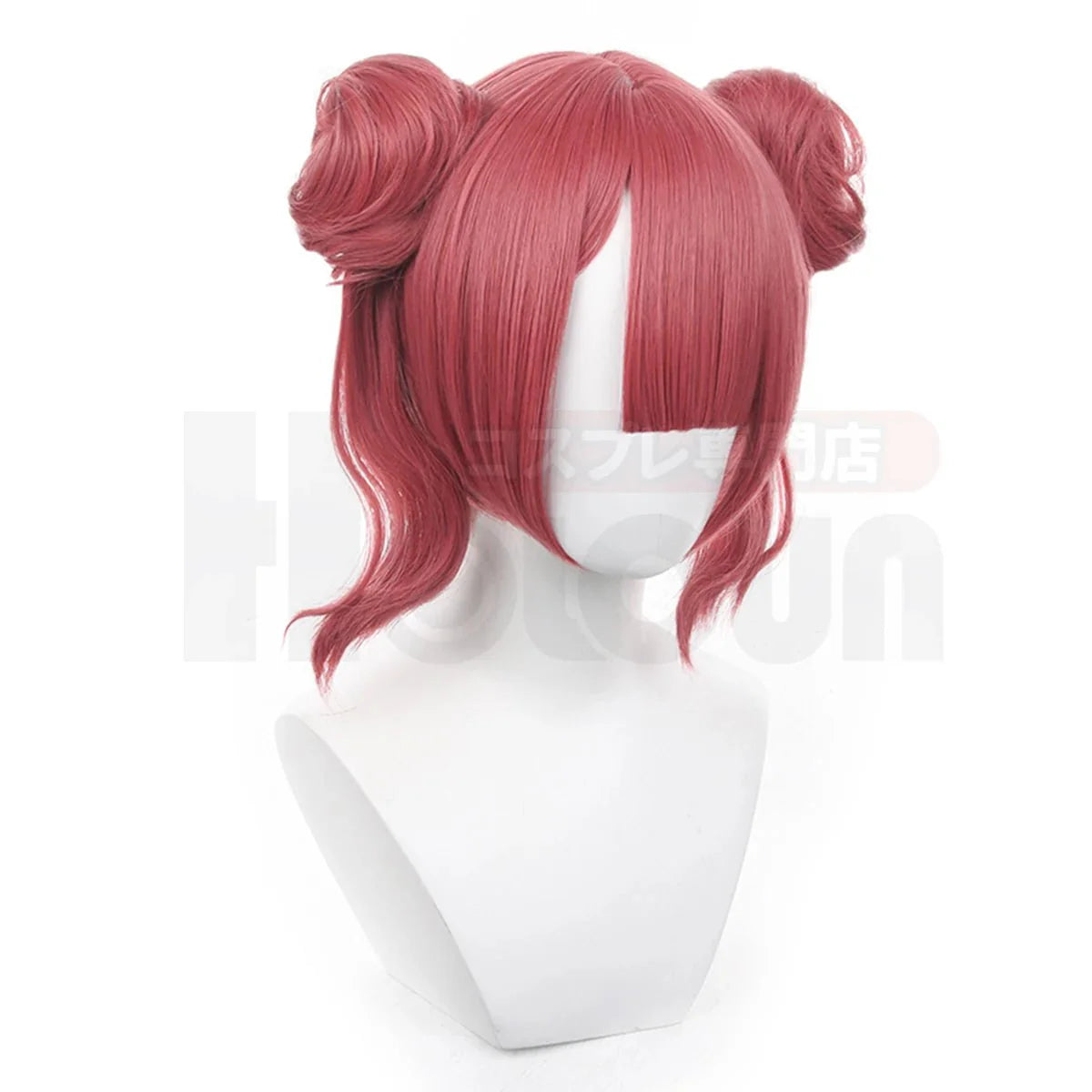 Halloweez Blue Lock Anime Anri Teieri Cosplay Wig - Cute Style with Rose Net - Halloweez