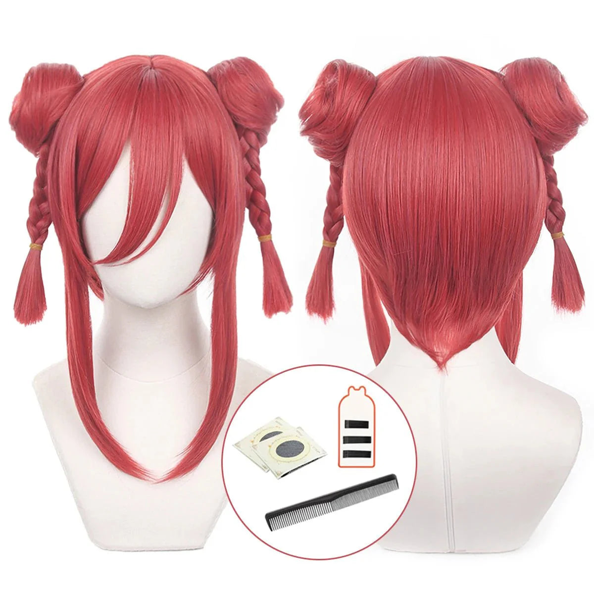 Halloweez Blue Lock Manga Anime Chigiri Cosplay Wig - Adjustable Kung Fu Suit Series with 9 Colors - Halloweez