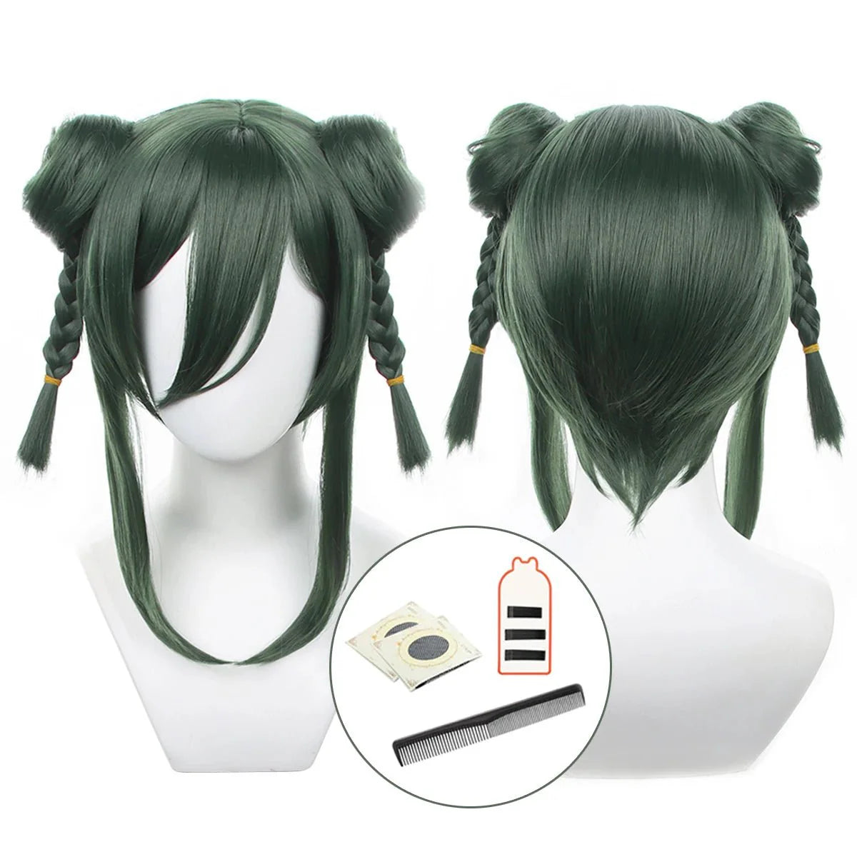 Halloweez Blue Lock Manga Anime Chigiri Cosplay Wig - Adjustable Kung Fu Suit Series with 9 Colors - Halloweez