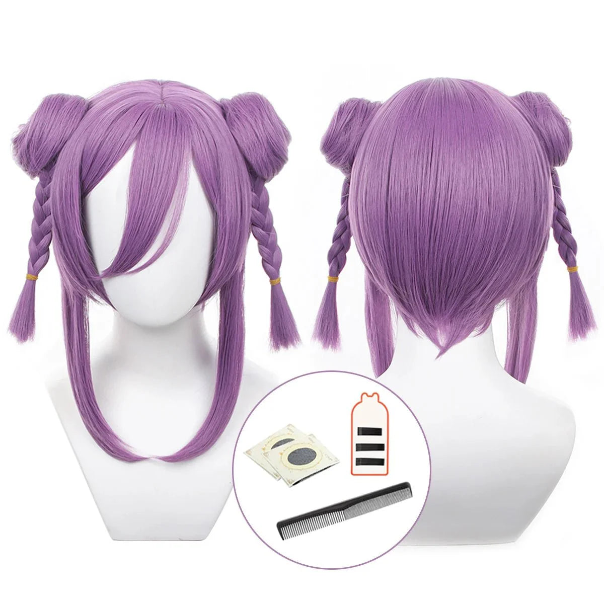 Halloweez Blue Lock Manga Anime Chigiri Cosplay Wig - Adjustable Kung Fu Suit Series with 9 Colors - Halloweez